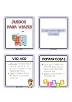 Vista previa - Juegos / Gamificación - LLAVERO DE JUEGOS PARA VIAJES/TRAYECTOS - página 1