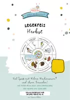 Vorschau - Arbeitsblätter - Legekreis Herbst für Kita & Grundschule - Wilma Wochenwurm - Seite 1