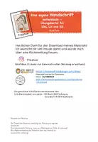 Vorschau - Unterrichtsreihen - Eigene Handschrift entwickeln - Kartei Schreibschrift - Seite 2