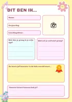 Voorbeeld - Vriendenboek van de klas! - Voorblad