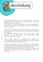 Vorschau - Mal- und Bastelvorlagen - Buchstabensuppe malen im Kunstunterricht – Kreatives Unterrichtsmaterial mit Ölkreiden & Wasserfarben - Seite 1