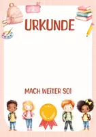 Vorschau - Anderer Materialtyp - Urkunden & Zeugnisse für Kinder (4 Stück) – zur Motivation in Schule, für Auszeichnungen im Schulalltag und bei Veranstaltungen & kleine Erfolge - Seite 2