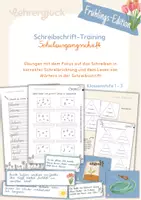 Vorschau - Unterrichtsreihen - Alles zur Schreibschrift (Schulausgangsschrift SAS) - Seite 1