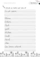 Vorschau - Unterrichtsreihen - Alles zur Schreibschrift (Schulausgangsschrift SAS) - Seite 3