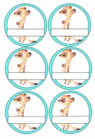 Vorschau - Poster - Erdmännchenklasse: Namensschilder für Tische & Garderobe - Seite 3