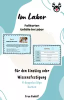 Vorschau - Fördermaterial/Inklusion - 6 Fallkarten - Unfälle im Labor - Chemie - Deckblatt