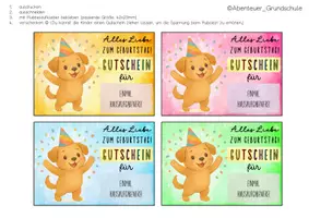 Vorschau - Anderer Materialtyp - Geburtstag feiern in der Hundeklasse - Seite 2