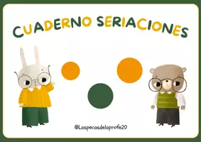 Vista previa - Hojas de trabajo - CUADERNO DE SERIES: ¡SIGUE EL PATRÓN Y COMPLETA! - página 1