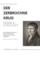 Vorschau - Stundenentwürfe - PROJEKT KLEIST – „Der zerbrochne Krug“ – Der Richter entlarvt sich selbst: Dramatische Aufdeckung im zwölften Auftritt - Deckblatt
