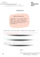 Vorschau - Stundenentwürfe - PROJEKT KLEIST – „Der zerbrochne Krug“ – Der Richter entlarvt sich selbst: Dramatische Aufdeckung im zwölften Auftritt - Seite 3