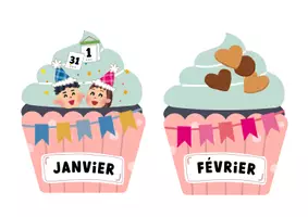 Aperçu - Affichage - Affichage anniversaires cupcakes - Page 3