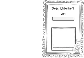 Vorschau - Mal- und Bastelvorlagen - Deckblätter für Hefte Grundschule | Klassentier Otter / Otterklasse - Seite 3