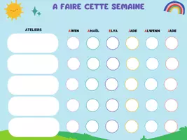 Aperçu - Apprentissages en autonomie - Outils de suivi des ateliers des élèves - Page de couverture