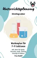 Vorschau - Lehrpläne/Lehrermaterial - Unterrichtsplanung: Einstieg Labor - Unterrichtsreihe - Chemie - Deckblatt