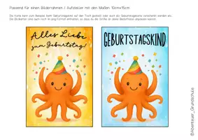 Vorschau - Anderer Materialtyp - Geburtstag feiern in der Oktopusklasse - Seite 1