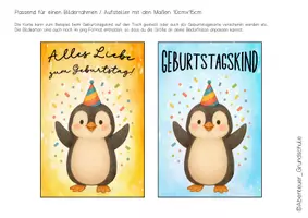 Vorschau - Anderer Materialtyp - Geburtstag feiern in der Pinguinklasse - Seite 1
