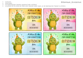 Vorschau - Anderer Materialtyp - Geburtstag feiern in der Schildkrötenklasse - Seite 2