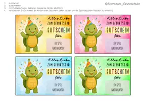Vorschau - Anderer Materialtyp - Geburtstag feiern in der Schildkrötenklasse - Seite 3