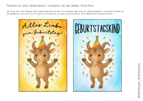 Vorschau - Anderer Materialtyp - Geburtstag feiern in der Steinbockklasse - Seite 1