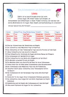 Vorschau - Spiele - Von Schneemännern und Schneefrauen - Logical für die Grundschule - Seite 1