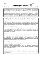 Vorschau - Arbeitsblätter - Die Polis als Vorbild - Vergleich mit der heutigen Gemeinschaft - Deckblatt