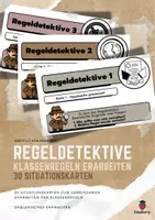 Vorschau - Arbeitsblätter - Regeldetektive: Den Klassenregeln auf der Spur (PDF) - Abenteuer Klassenzimmer - Deckblatt