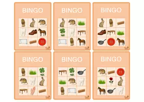 Vorschau - Stationenlernen - Bingospiel Reime, 2-fach differenziert - Seite 3