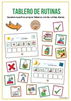 Vista previa - Unidades / Secuencias / Situaciones de Aprendizaje - Rutinas pictogramas - Tesoros Brillantes - Portada