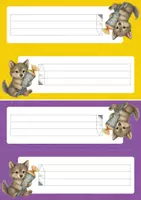 Vorschau - Anderer Materialtyp - Namensschilder Klassentier Wolf / Wolfklasse - Seite 3