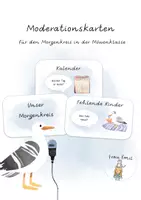 Vorschau - Anderer Materialtyp - Moderationskarten für den Morgenkreis - Deckblatt
