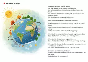 Vorschau - Arbeitsblätter - Herbst –Lern - Mal- und Bastelpaket für die Grundschule - Seite 3