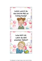 Vorschau - Bildkarten - Gesprächskarten für den Erzählwürfel / Gesprächswürfel: Mut und Ängste (zum Buch "Mutmurmeln") - Seite 2