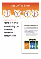 Vorschau - Merkblätter - Point of view - Introducing the different narrative perspectives (Erzählperspektiven) - Deckblatt