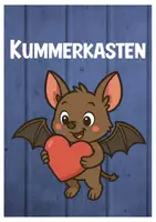 Vorschau - Mal- und Bastelvorlagen - Fledermausklasse Kummerkasten Klassentier Fledermaus Bastelvorlage - Seite 3