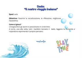 anteprima - Materiale interattivo - Accoglienza - DADO: "Il nostro viaggio insieme" - Pagina 1