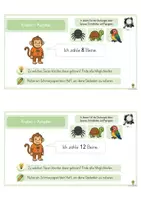 Vorschau - Aufgabenkarten - Tierisch gute Knobelaufgaben - Rätsel- & Knobel-Kartei - Seite 3