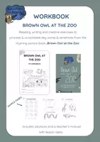 Vorschau - Unterrichtsreihen - Brown Owl at the Zoo - WORKBOOK/WORKSHEETS - Deckblatt