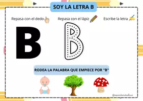 Vista previa - Hojas de trabajo - LECTOESCRITURA INFANTIL: VOCALES Y CONSONANTES - página 1