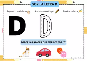 Vista previa - Hojas de trabajo - LECTOESCRITURA INFANTIL: VOCALES Y CONSONANTES - página 3