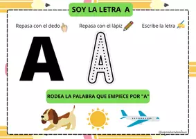 Vista previa - Hojas de trabajo - LECTOESCRITURA INFANTIL: VOCALES Y CONSONANTES - Portada