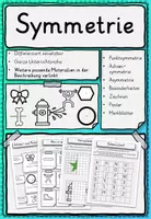 Vorschau - Stundenentwürfe - Geometrie Formen Figuren Körper Würfelnetze Symmetrie Klasse 1, 2, 3, 4 - Seite 1