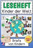 Vorschau - Arbeitsblätter - Kinder der Welt / Leseheft - Deckblatt