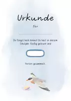 Vorschau - Anderer Materialtyp - Urkunde und Plakat für die Lesemöwen - Seite 1