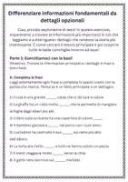 anteprima - Schede informative - Differenziare informazioni fondamentali da dettagli opzionali - Pagina 1