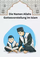 Vorschau - Arbeitsblätter - Die Namen Allahs – Gottesvorstellung im Islam - Deckblatt