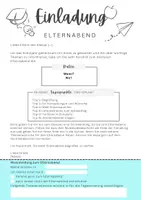Vorschau - Anderer Materialtyp - Einladung Elternabend - Seite 2