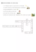 anteprima - Esercizi - VERIFICA GEOGRAFIA: la collina - Pagina 1