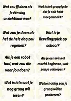 Voorbeeld - Praatkaartjes kringgesprek - Pagina 2