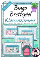 Vorschau - Stationenlernen - Bingo Brettspiel | IM KLASSENZIMMER - Deckblatt