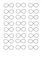Vorschau - Arbeitsblätter - Lineatur liegende Acht 8 - Seite 3